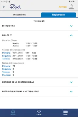 Mi ESPOL android App screenshot 6